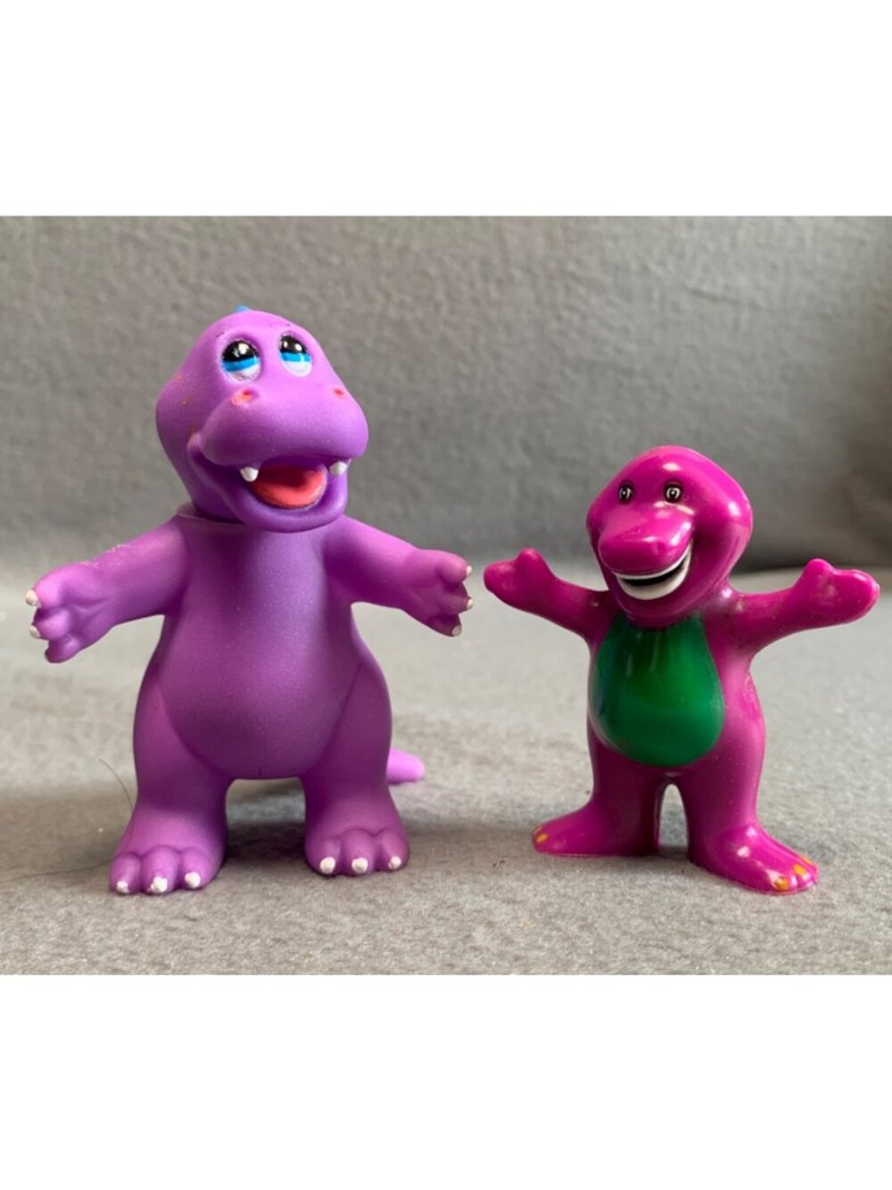 1992 Barney Dinosaur Figures Set